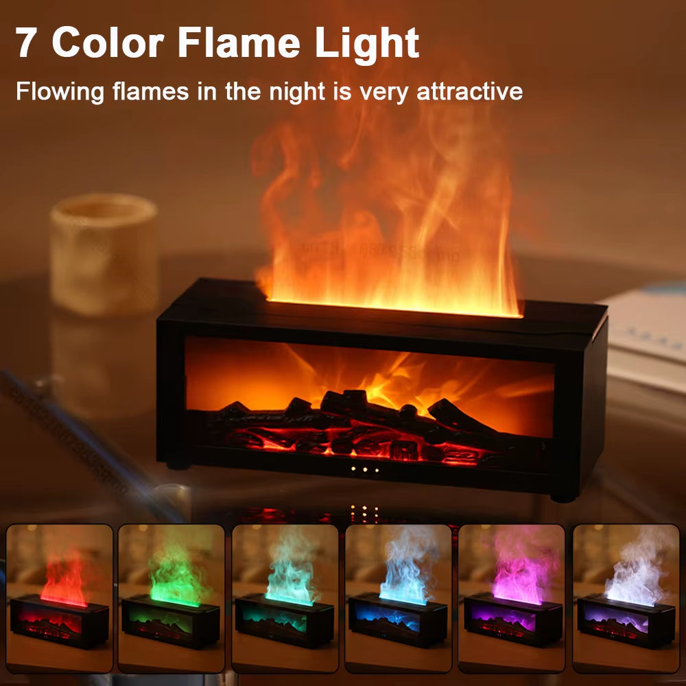 Aromatic flame diffuser
